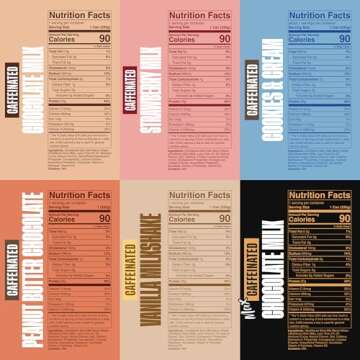 Spylt Milk - 20g Protein, 60mg Caffeine, Sugar-Free Variety Pack