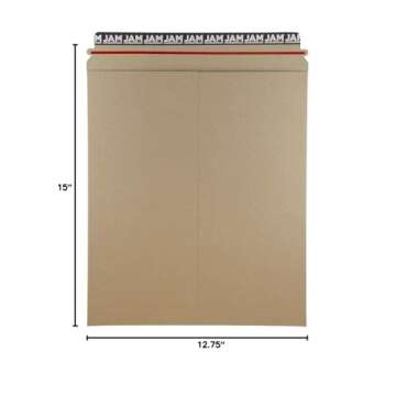 Stay-Flat Photo Mailers 12 3/4 x 15 - Eco-Friendly and Secure