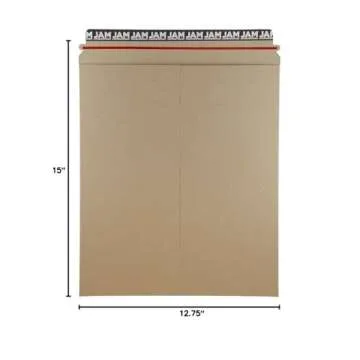 Stay-Flat Photo Mailers 12 3/4 x 15 - Eco-Friendly and Secure