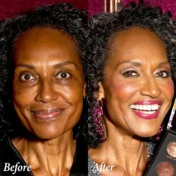 LAURA GELLER NEW YORK Cheek to Chic Tropical Glow Palette, 6 Pieces, Includes 2 Blushes, 2 Bronzers,...