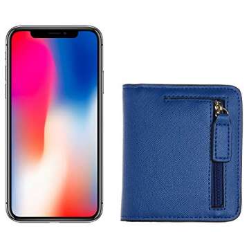 Toughergun Wallet Women Rfid Blocking Small Compact Bifold Luxury Leather Pocket Wallet Ladies Mini Purse with ID Window