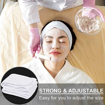 Whaline Adjustable Spa Facial Headband Set in 3 Colors