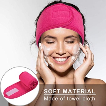 Whaline Adjustable Spa Facial Headband Set in 3 Colors