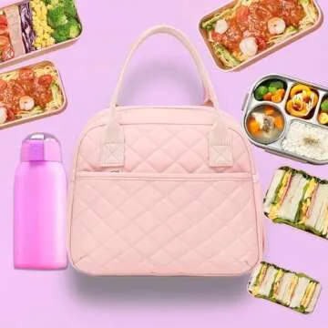 Stylish CAMTOP Insulated Lunch Bag – Large Capacity For All