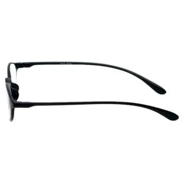 Calabria 719 Flexie 2 Pack Flexible Reading Glasses +3.50 Ebony Black/Tortoise Men Women Trendy Bendable Readers TR 90 Frame