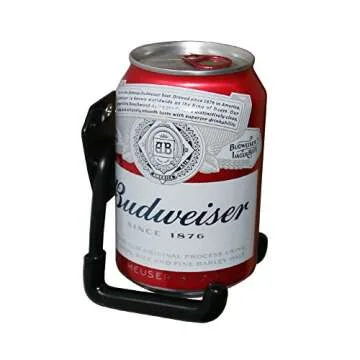 Roos Wall Hung Double Hook Storage Hook Garage Space Saver Hanger Rack Pack of 4(Small Hook)