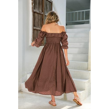 Vintage Elegant Backless Cotton Long Dress Summer Essential