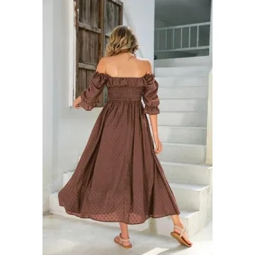 Vintage Elegant Backless Cotton Long Dress Summer Essential