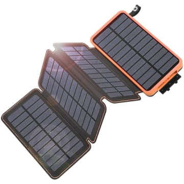 Tranmix 25000mAh Solar Power Bank - Outdoor Charging Solution