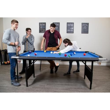 Hathaway Fairmont Portable Pool Table for Families