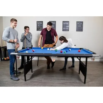 Hathaway Fairmont Portable Pool Table for Families