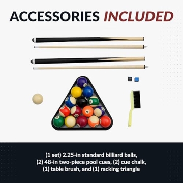 Hathaway Fairmont Portable Pool Table for Families