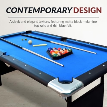 Hathaway Fairmont Portable Pool Table for Families