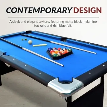 Hathaway Fairmont Portable Pool Table for Families