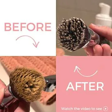Brush Bubbles Vegan Makeup Brush Shampoo for Clean Tools