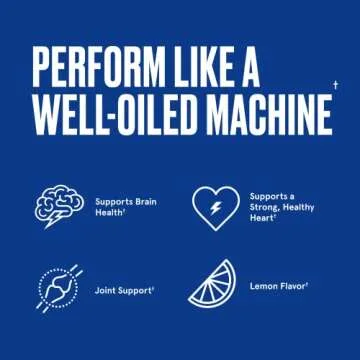 Bulletproof Omega Krill Oil Softgels for Brain and Heart Health