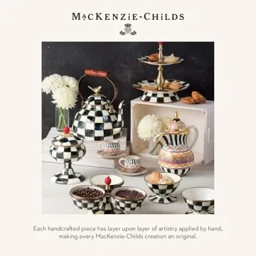 MacKenzie-Childs Stainless Steel Coffee Carafe - 5.5-Cup Capacity