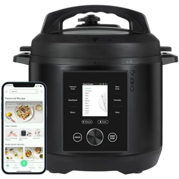 CHEF iQ Smart Pressure Cooker with App & 1000+ Recipes