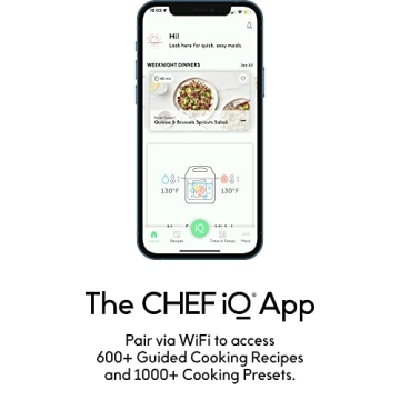 CHEF iQ Smart Pressure Cooker with App & 1000+ Recipes