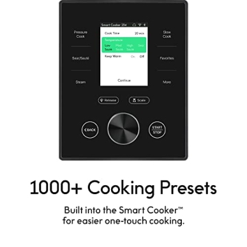 CHEF iQ Smart Pressure Cooker with App & 1000+ Recipes