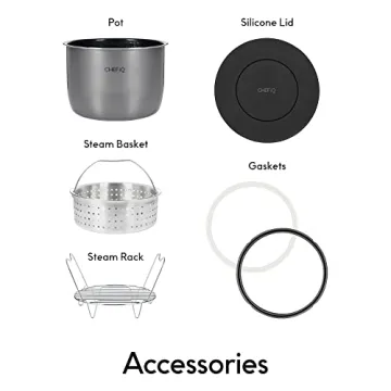 CHEF iQ Smart Pressure Cooker with App & 1000+ Recipes