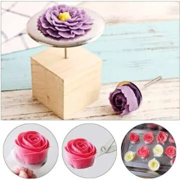 Cake Flower Nail Lifters Set - Essential 6 Pcs Baking Tools