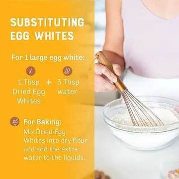 Judee's Gluten Free Dried Egg White Protein Powder 8oz