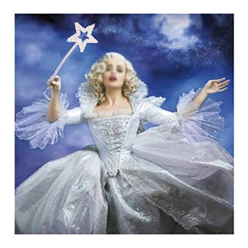 Enchanting 13-Inch Silver Fairy Wand for Kids