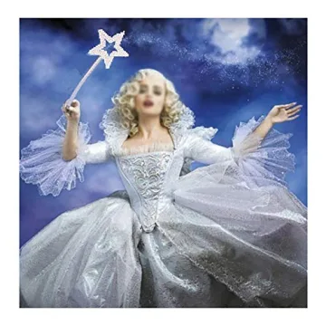 Enchanting 13-Inch Silver Fairy Wand for Kids