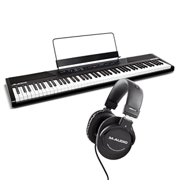 Alesis Recital 88-Key Digital Piano with Headphones & Lessons