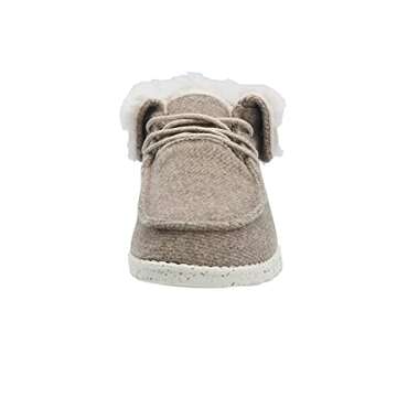 Hey Dude Women's Britt Nut Size 10 | Women’s Shoes | Women’s Lace Up Boots | Comfortable & Light-Weight