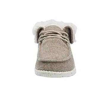 Hey Dude Women's Britt Nut Size 10 | Women’s Shoes | Women’s Lace Up Boots | Comfortable & Light-Weight