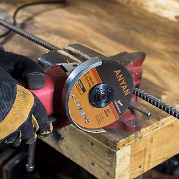 Anyan Ultra-Thin 4.5" Cut-Off Wheel for Metalwork