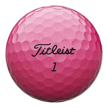 Titleist Velocity Matte Pink Golf Balls for Long Distance Play