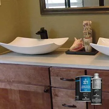 Surecrete XS-327 Concrete Countertop Sealer Matte Finish Food Safe Water Based (100 ft²) 1 Quart