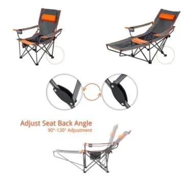 Comfortable Adjustable SUNTIME Lounge Chair for Outdoors