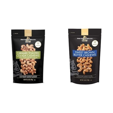SQUIRREL BRAND Caramel Toasted Colada & Sweet Brown Butter Cashews - Gluten Free