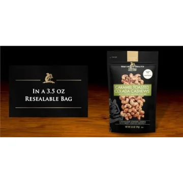 Squirrel Brand 3.5oz Toasted Colada & Brown Butter Cashews