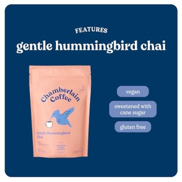 Chamberlain Coffee Gentle Hummingbird Chai Latte Mix 10oz