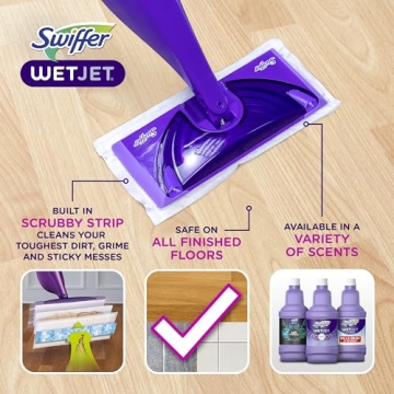 Swiffer WetJet Floor Cleaner Kit for Effortless Cleaning