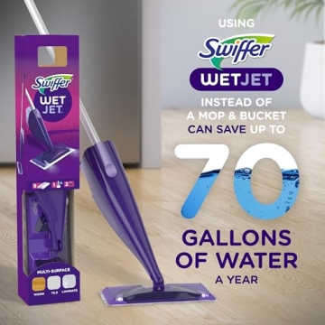 Swiffer WetJet Floor Cleaner Kit for Effortless Cleaning