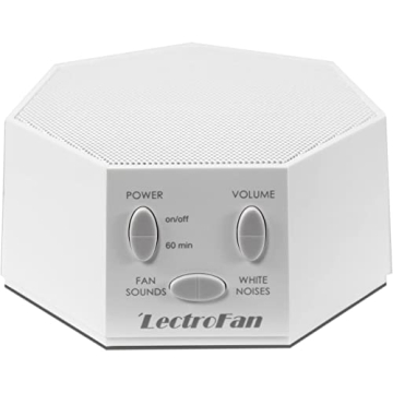 LectroFan White Noise Machine: 20 Sounds for Sleep & Focus