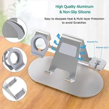 3 in 1 Charging Dock for iPhone and Apple Watch