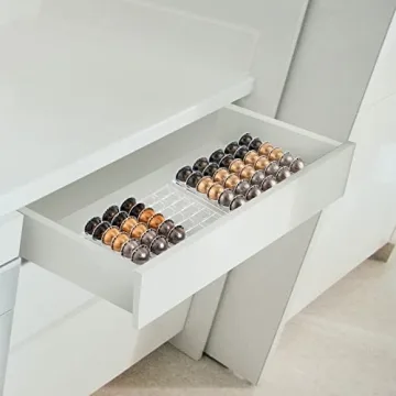 Stylish SUMERFLOS Coffee Pod Holder for 60 Pods