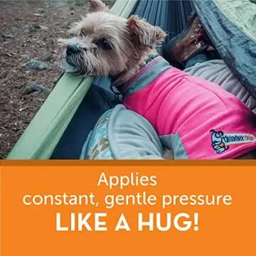 ThunderShirt Calming Jacket for Dogs – Pink, Large