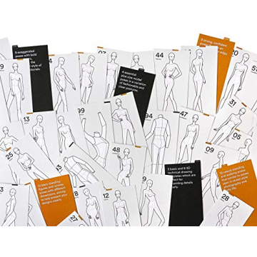 Poses for Fashion Illustration - Women Card Set