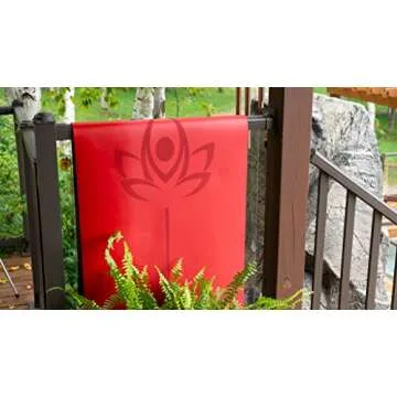 Tranquil Yogi Yoga Mat - Natural Rubber, 5mm Grip & Comfort