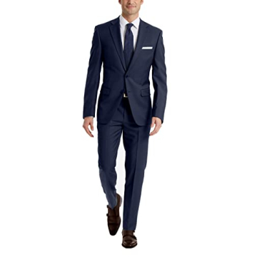 Calvin Klein Men's Slim Fit Suit Separates in Medium Blue