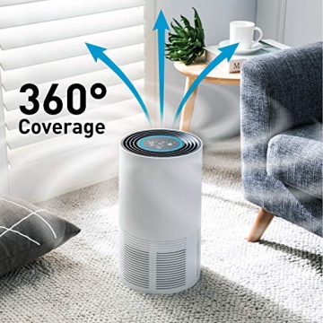 Compass Home Air Purifier with HEPA Filter for Allergies
