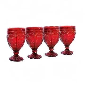 Fitz and Floyd Elegant Trestle Goblets Set of 4